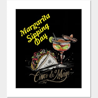 Taco and Margarita Senorita Needs A Margarita Posters and Art